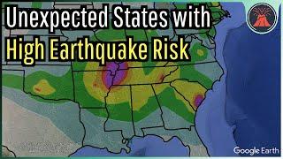 Unexpected States with High Earthquake Risk; A Geologist's Analysis