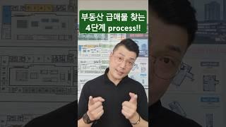 부동산 급매물은 기다리는 것이 아니라 직접 찾아내는 것입니다.급매물 찾는 4단계 프로세스