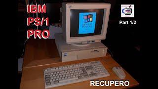 IBM PS/1 PS1 PRO 2123 80386: il salvataggio di un limited edition. Parte 1/2