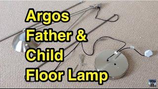 Argos HOME Father and Child Uplighter Floor Lamp