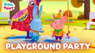 Tina & Tony  Playground Party  Best episodes collection  0+ | Cartoons for Children