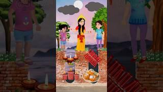 Maa Durga ke confusion | funny cartoon video | #shorts #cartoon