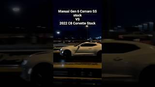 2022 C8 Corvette VS 2017 Camaro SS