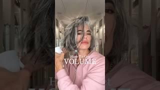 Pump Up The VOLUME | NiKOL Johnson #grayhair #hairvolume #nikolbeauty