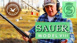 Дробовик Зауер 8 Стрельба и обзор Shooting  Sauer VIII