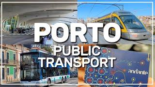 ️  PORTO'S public transport system and how to leave the AIRPORT  #131