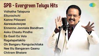 SPB - Evergreen Telugu Hits | Vidhatha Talapuna | Elluvochchi | Kanne Pillavani | Aaresukoboyee