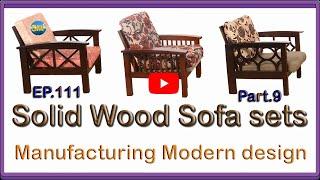 Solid Wood Sofa sets | EP.111 | part.09 | sri maari furnitures Mathikere Bangalore