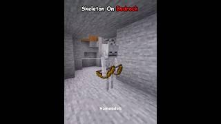 Java Skeleton VS Bedrock Skeleton 