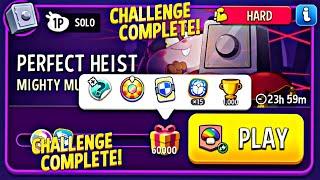 (Hard) mighty mushroom perfect heist solo challenge match masters today gameplay