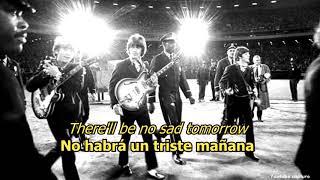 There's a place - The Beatles (LYRICS/LETRA) [Original]