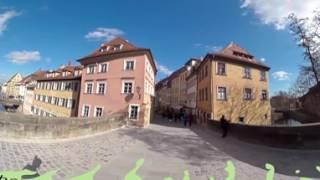 Walk through the Old Town Hall - Bamberg - Bavaria - Germany (Altes Rathaus Bamberg)