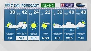 NEWS CENTER Maine Weather Video Forecast