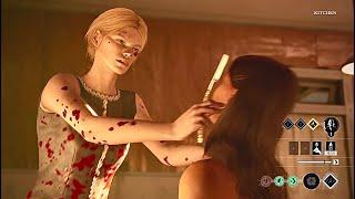 Sissy execution Ana Flores when pick up her on the floor! [ Texas chainsaw massacre game ] 4K