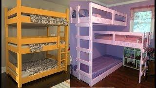 3 Triple Bunk Beds For Kids// Bunk Bed Design Ideas For 3 Kids