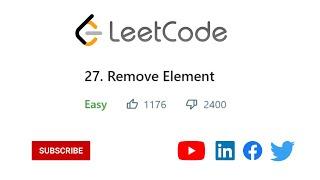 27. Remove Element [Java] - Leetcode
