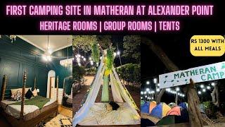 Camping in Matheran at Alexander Point | Alexander Heritage Rain Forest and Resort