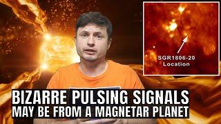 Powerful Gamma Ray Burst From 2004 Hints at a Magnetar Planet