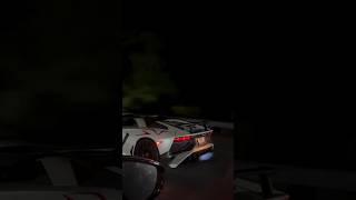 Lamborghini Aventador SVJ With Massive Flames #shorts #short