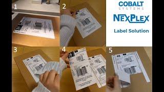 Cobalt NexPlex - The unique label solution set to transform the Ecommerce returns market.