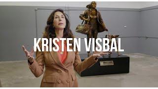 Behind the Sculpture: Kristen Visbal Talks Courage, Compassion, and the Purple Leash Project