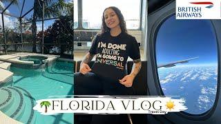 Florida Travel Day Vlog | British Airways LGW to MCO | Villa Tour | October 2024