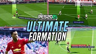 The Ultimate Formation & Tactic | eFootball PES 2021