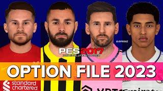 PES 2017 Option File 2023 | Summer Transfers