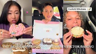 The BEST Crumbl Cookie Reviews & Taste Tests  | Aesthetic Crumbl TikTok Compilations