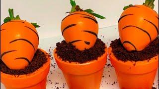 Oreo Truffles Flower Pot and chocolate Covered Strawberries