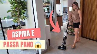 Limpadora de piso i7 pro da Liectroux - aspirador e Mop em um só produto