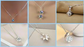 New and stylish silver pendant design ideas for girls