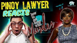 Pinoy Lawyer Reacts: How to Get Away With Murder S1E1 (Classroom Scene)