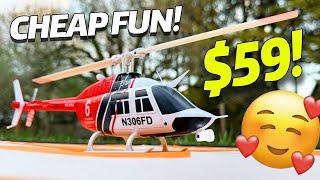 CHEAP FUN!!! - RC Era C138 Bell 206 RC Helicopter - FULL REVIEW 