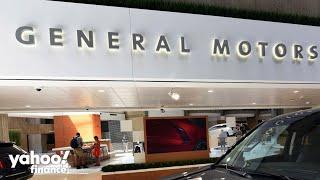 GM stock falls below IPO price as automakers struggle with supply chains