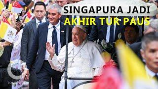 Paus Fransiskus Tiba di Singapura: Tujuan Akhir Tur Asia-Pasifik