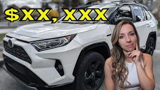 Why I Paid Off My Car Loan EARLY | 2020 Toyota RAV4 XSE Hybrid