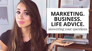 Questions And Answers About Marketing, Business & Life PART I // Kimberly Ann Jimenez