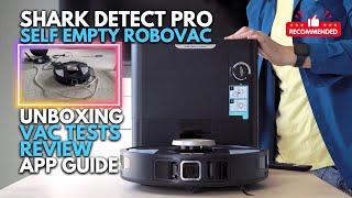 SHARK DETECT PRO Robovac - Unboxing, Review, & App Guide