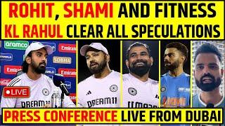 TEAM INDIA KL RAHUL GAVE CLARITY ON ROHIT SHARMA AND MOHAMMAD SHAMI FITNESS