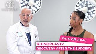 RECOVERY AFTER RHINOPLASTY -CG Cosmetic Surgery - DR.ARY KRAU