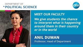 Meet Our Faculty - Anil Duman