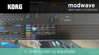 KORG modwave Master Class - Folge 11: Unterschied zu wavestate