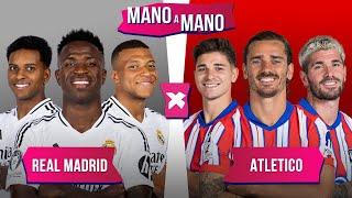 REAL MADRID X ATLÉTICO DE MADRID: QUEM É MELHOR? | MANO A MANO DA CHAMPIONS LEAGUE