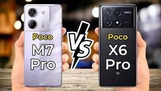 Poco X6 Pro Vs Poco M7 Pro  Full Specs Comparison