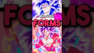 How Many Forms Does Goku REALLY Have!? #shorts