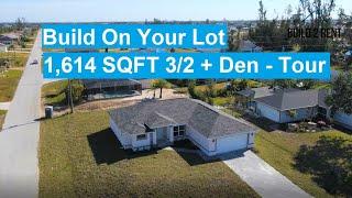 Build 2 Rent: Build On Your Lot - 1,614 SQFT 3/2 + Den (Build2Rent.com)