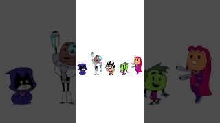 7 Seasons Of Teen Titans Go Dance Animation