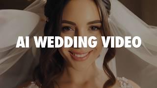 I Made The World's First AI Generated Wedding Video