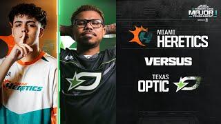 @MiamiHeretics vs @OpTicTexas | Major I Tournament | Winners Round 1